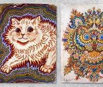 Image result for Schizophrenia Cat Painting