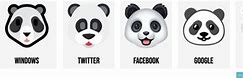 Image result for Panda Head Emoji