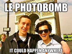 Image result for Photobomb Meme