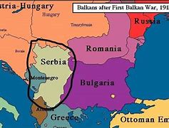Image result for Serbia Before WW1