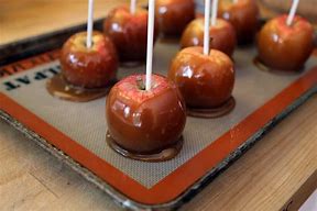 Image result for Halloween Baked Apples