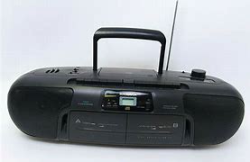 Image result for Dual Cassette Boombox with CD Player