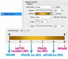 Image result for Gold Color Code for Photoshop