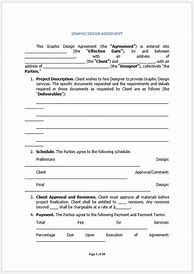 Image result for Graphic Design Contract Template Short