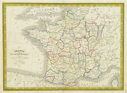 Image result for Vintage France Map