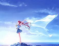 Image result for Anime Girl Blue Sky