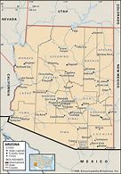 Image result for North Arizona Map