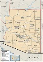 Image result for South Arizona Map