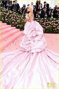 Image result for Nicki Minaj Gala Pink Dress