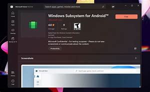 Image result for Windows Subsystem for Android Windows 11