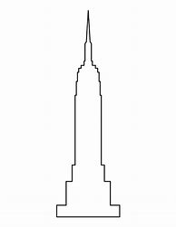 Image result for Empire State Building Outline