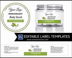 Image result for Free Cosmetic Label Template