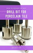 Image result for Porcelain Tile Drill Bit