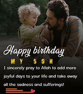 Image result for Birthday Wishes to a Son