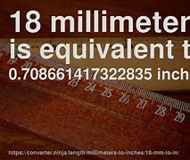 Image result for 18 Millimeters