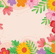 Image result for Spring Flowers White Background Borders