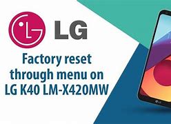 Image result for Factory Reset LG K40