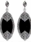 Image result for Claire's Black Earring