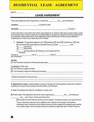 Image result for Residential Lease Agreement Template