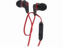 Image result for Red and Black Earbuds Computer