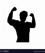 Image result for Strong Man Silhouette Vector