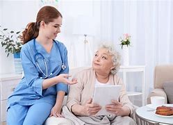 Image result for Nurse Helping Elderly