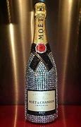 Image result for Silver and Black Champagne Bottle
