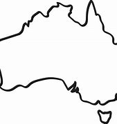 Image result for Blank Outline Map Australia