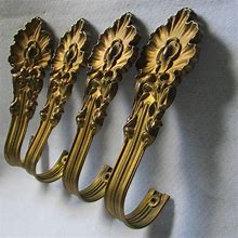 Image result for Antique Brass Round Curtain Tie Backs