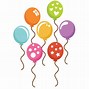 Image result for 7 Balloons Clip Art
