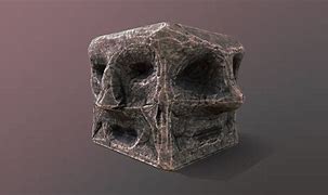Image result for Stone Cube Icon