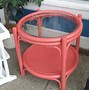 Image result for Antique Painted Two Tone Mid Century Record Cabinet