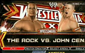 Image result for WWE 2K11 The Rock PS2