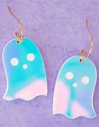 Image result for Ghost Cat Earrings