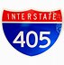 Image result for 405 Freeway Sign