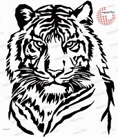 Image result for Tiger DXF