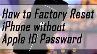 Image result for How to Erase an iPhone 8 without Apple ID