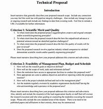 Image result for Sample Technical Proposal Template