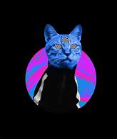Image result for Psychedelic Cat Art