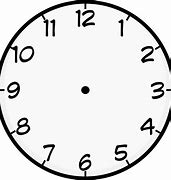 Image result for Clock Face Template Printable