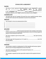 Image result for Free Consulting Contract Template Word