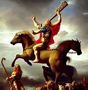 Image result for Thor Riding Chariot