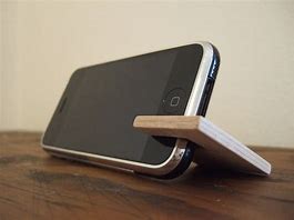 Image result for Wooden iPhone Holder Thin