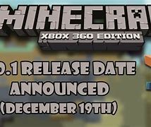Image result for Minecraft Xbox 360 Release Date