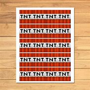 Image result for Minecraft Gift Wrapping Paper TNT