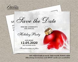 Image result for Save the Date Holiday Party