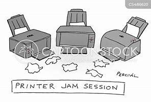 Image result for Paper Jam Cartoon