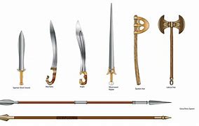Image result for Concept Art Greek Weapons