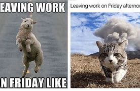 Image result for Funny Leaving Work On Friday Meme