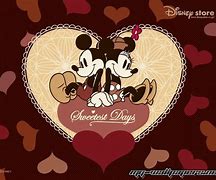 Image result for Mickey and Minnie Mouse Valentine Wallpaper